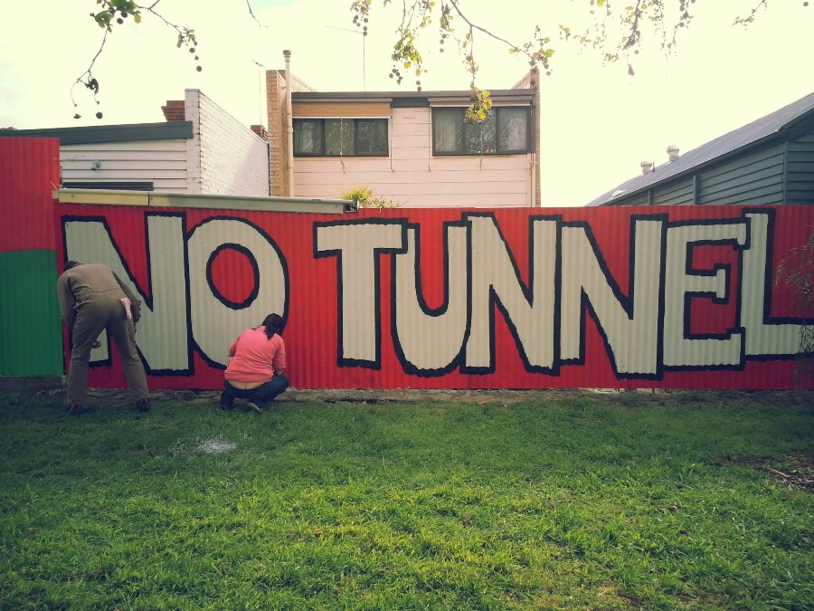 Hoddle St Mural: No Tunnel
