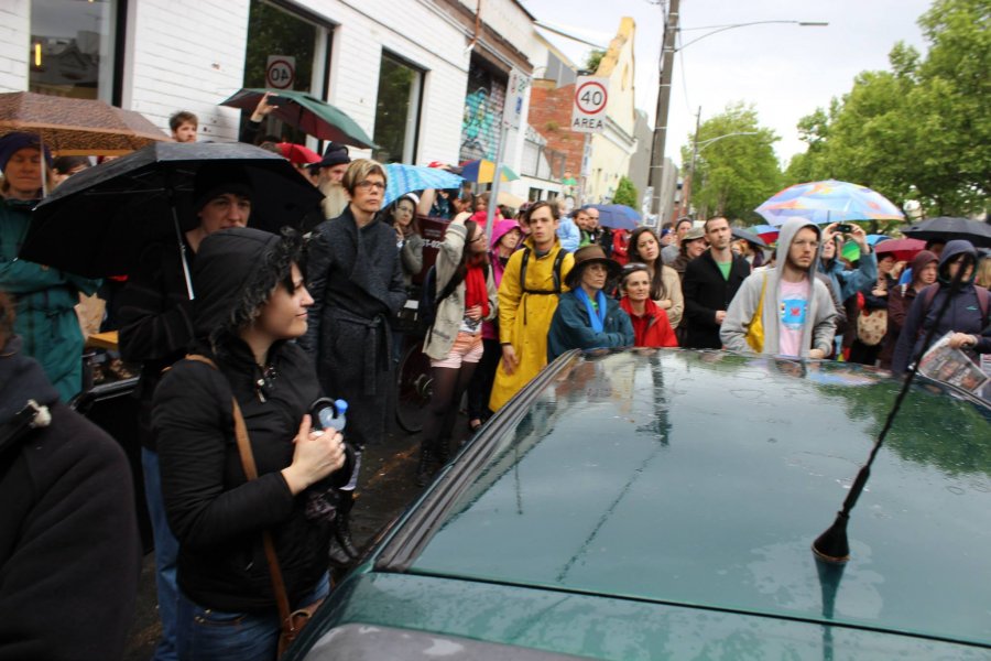 Community Rally - Brunswick Street, 13 October 2013