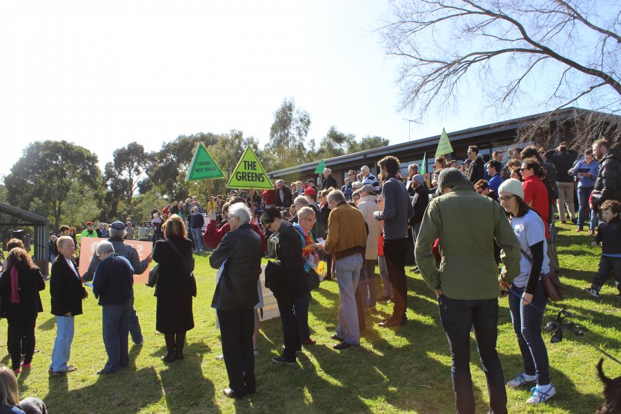 10th August 2013 - Save Ross Straw Fields - Parkville Rally.