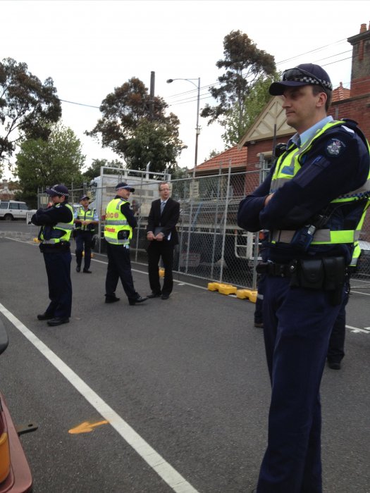 Tunnel Picket: Day 7 - When the sun sets over Carlton