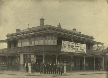 July 1926, Royal Derby Hotel, corner Brunswick Street and Alexandra Parade, Fitzroy