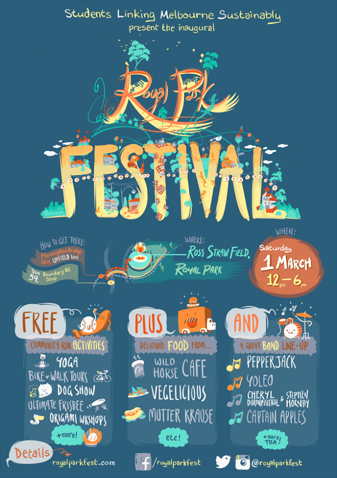 Royal Park Festival - Saturday 1st March 2014